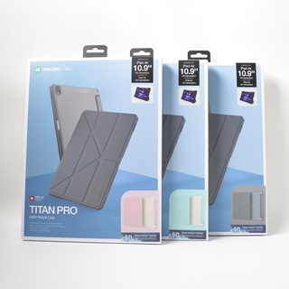 AMAZINGthing Casing for iPad 10.2 7/8/9 Gen (2021)/IPad 10.9 Air 5 Titan Pro Folio Case