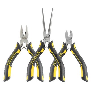 pliers MINI PLIER SET STANLEY FATMAX 3EA/SET Hand tools Hardware hand tools คีม คีมชุด STANLEY FATMAX 3 ชิ้น/ชุด เครื่อง