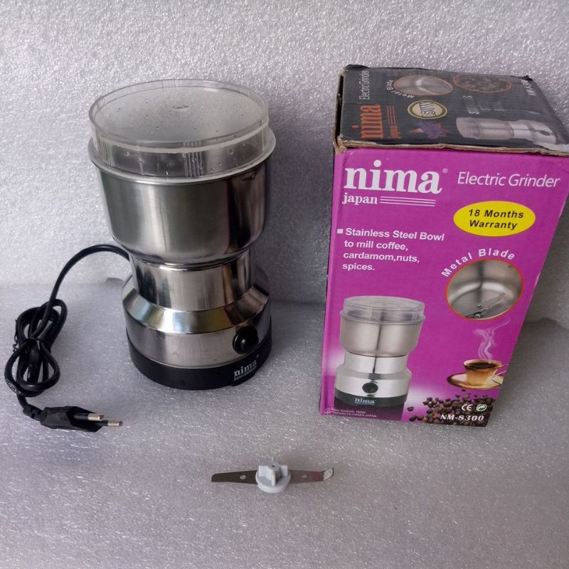 MINI POWDER GRINDER, SPICE GRINDER PEPPER GARLIC CHILLI และสารประกอบเครื่องจักร