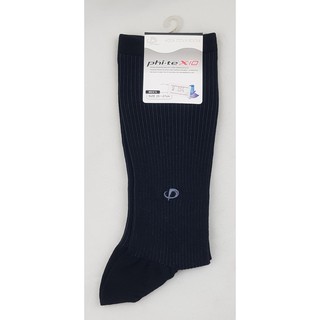 Phiten Titan Business Sock X10 ถุงเท้าธุรกิจไฟเท่น AquaTitan X10