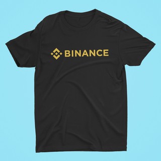 เสื้อยืดโอเวอร์ไซส์พร้อมส่งจากไทย 🚀 เสื้อบิทคอยน์ ลาย Binance เสื้อ Bitcoin เสื้อ Cryptocurrency เสื้อคริปโต 🙌S-3XL