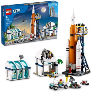 LEGO City Rocket Launch Center 60351 Building Kit; NASA-Inspired Space Toy for Kids Aged 7 and up (1,010 Pieces)