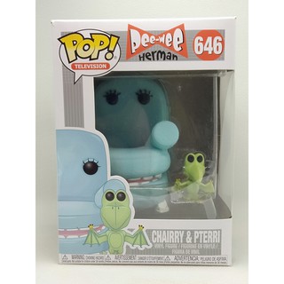 Funko Pop Pee Wee Herman - Chairry &amp; PTerri #646 (กล่องมีตำหนิ)