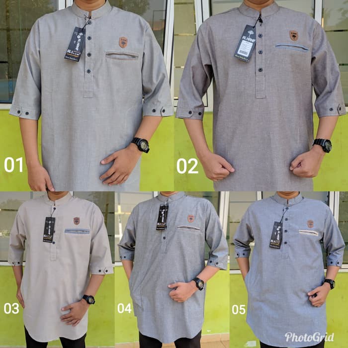 เสื้อ Koko ผู้ชาย ชุดปากีสถาน Kurta - Pakisani Qurta - Al Hanif Pakistani Kurta Dress - เสื้อ Koko