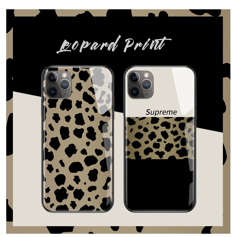 เคสไอโฟน 11 for iphone 11 11pro max เคส iphone 7 8 6 plus iphone xr x xmax Leopard tempered glass ca