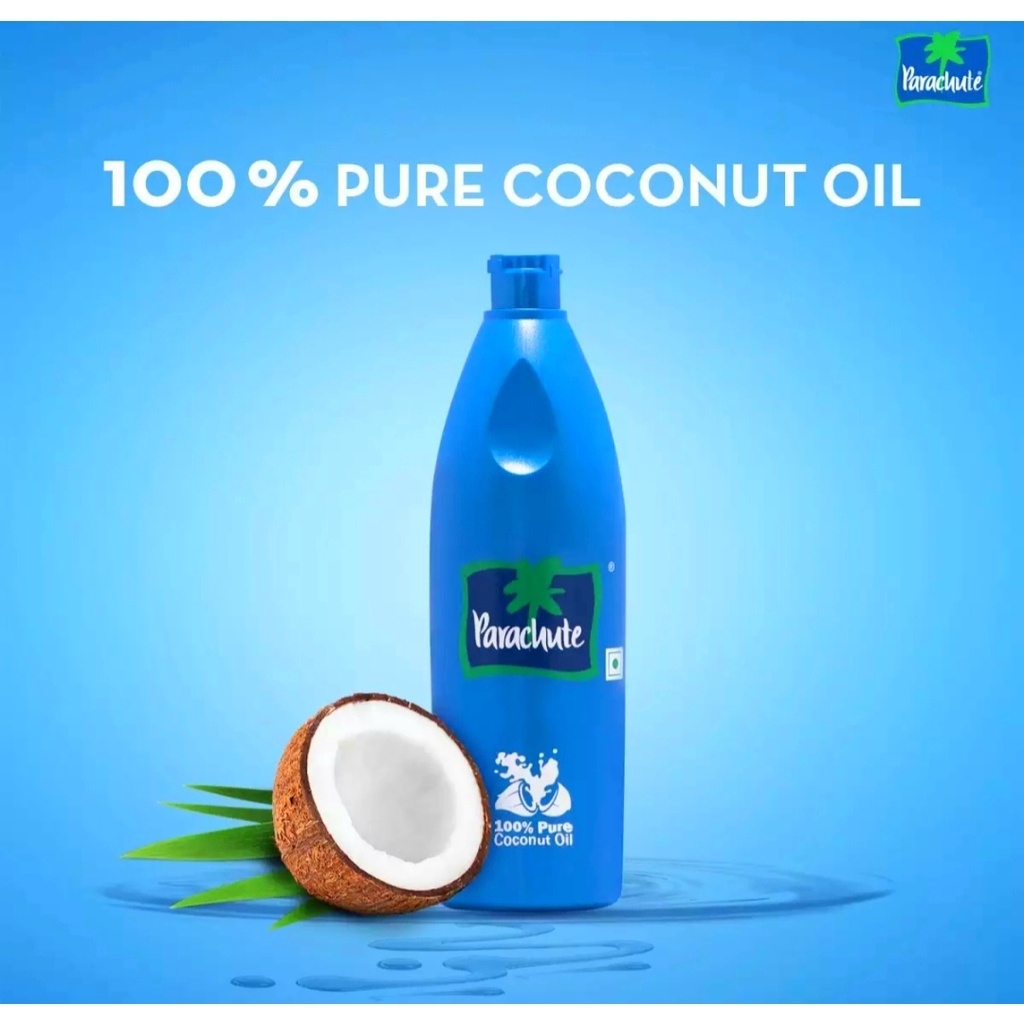 น้ำมัน มะพร้าว พาราชูท บำรุงผม สำหรับผมเส้นเล็ก 100 ml Parachute Coconut Oil 100 ml For Fine Hair Growing