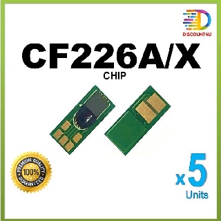 Discount4U **Pack 5** CHIP Tone HP226A/X for HP Pro M402n MF M426dw