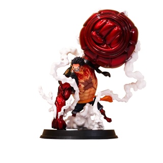 One piece luffy gear 4 โมเดลอนิเมะ วันพีชโมเดล งานเกรดดี ลูฟี่ตัวการ์ตูน one piece figure รูปปั้น โมเดลวันพีช