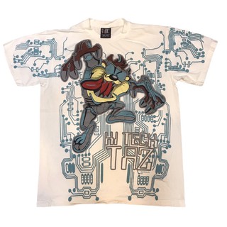 เสื้อยืดการ์ตูน TAZMANIA’ Vintage 90’ Size’ L / XL