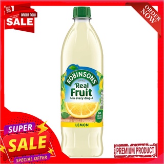 โรบินสันส์ น้ำรสเลม่อน 1 ลิตรROBINSONS LEMON JUICE NO ADD SUGAR 1L.