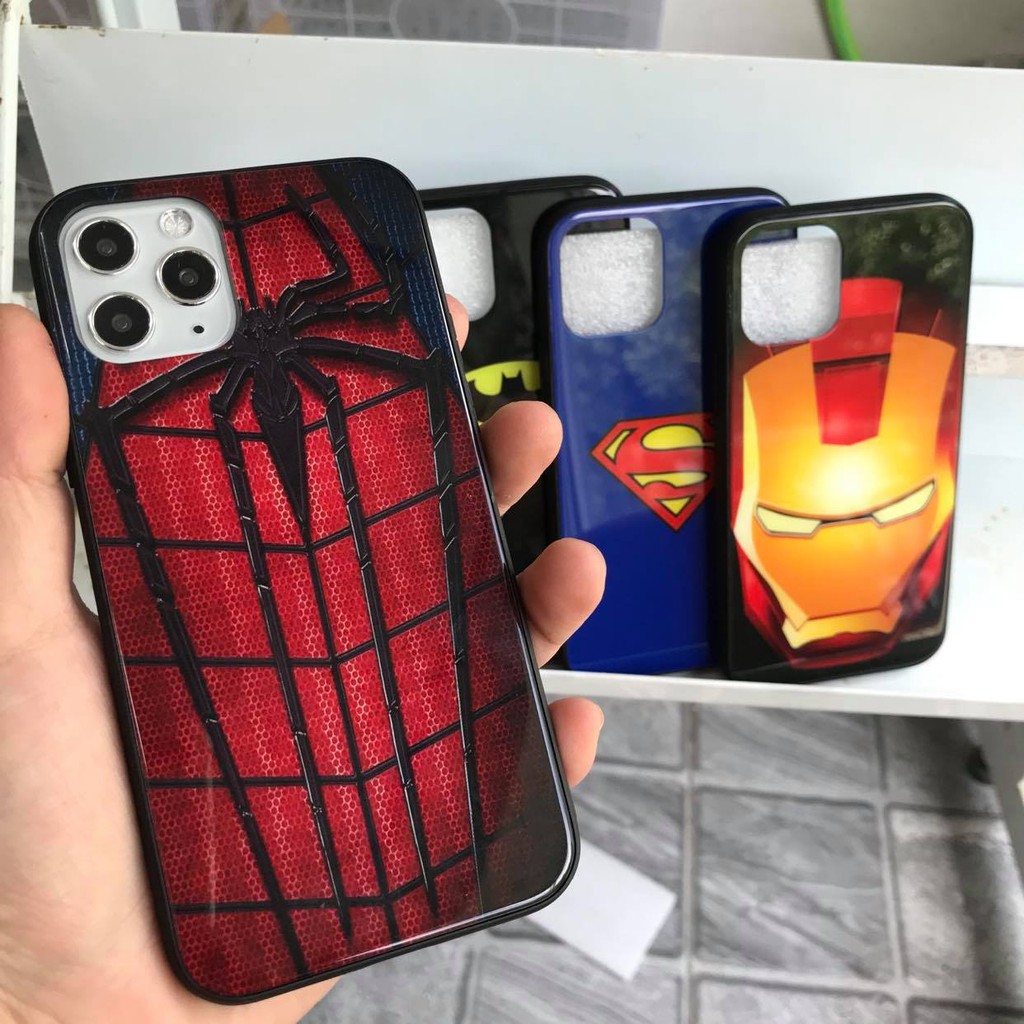 [หมด] เคสซุปเปอร์ฮีโร่ สไปเดอร์แมน ซูเปอร์แมน ไอรอนแมน แบทแมน - 11PM / 11Pro / Oppo K3 / Vivo Y71 / 