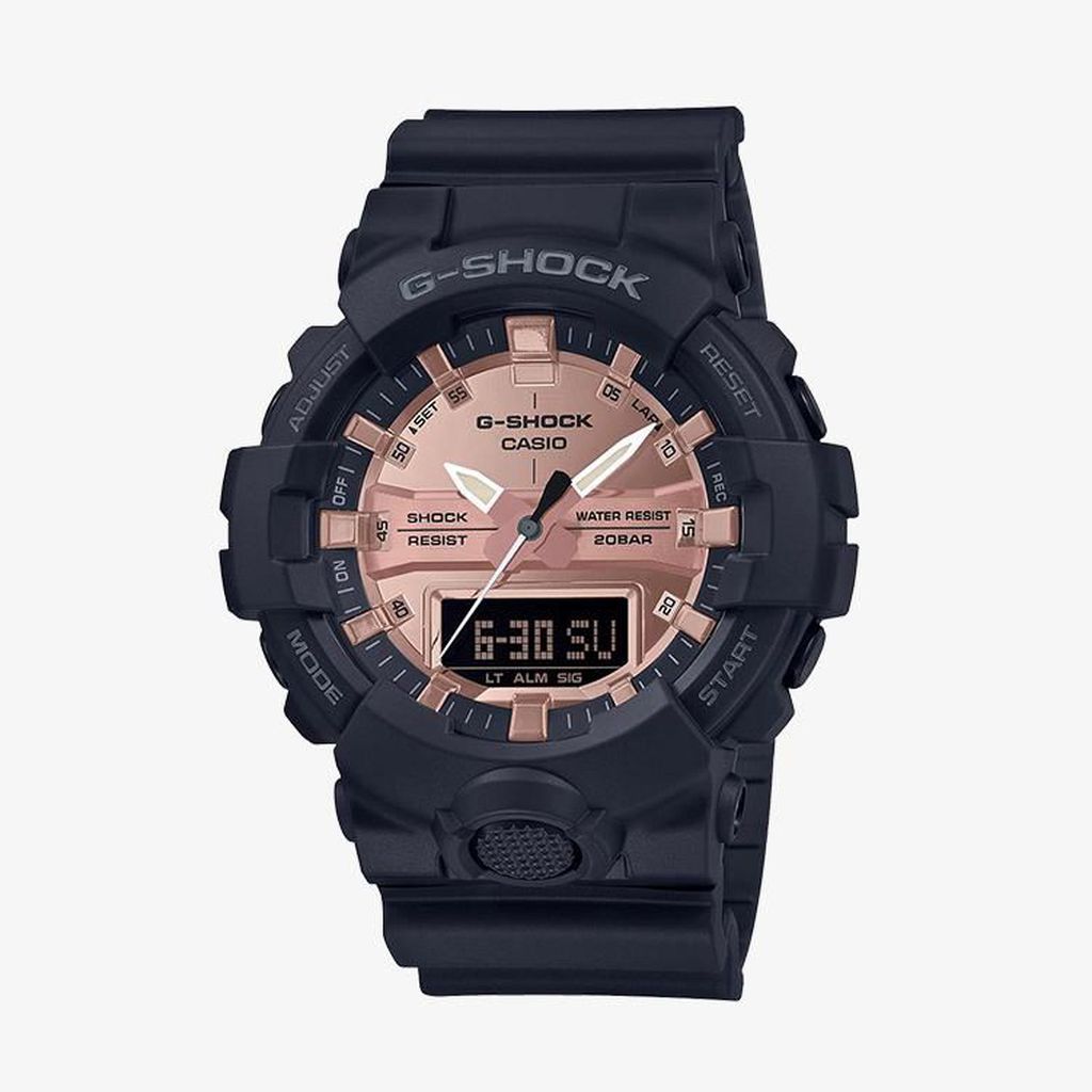 [ประกันร้าน] G-SHOCK นาฬิกาข้อมือผู้ชาย Rose Gold Dial Black รุ่น GA-800MMC-1ADR-S