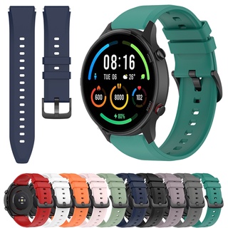 สายนาฬิกาข้อมือซิลิโคน 22 มม. สําหรับ Xiaomi Smart Mi Watch Global Strap Bracelet Watchband