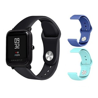 สายซิลิโคน (สาย nike) 20 มม. Amazfit Bip 3,3 Pro / GTS 4,4 mini / Bip U,U Pro / GTS / GTS 2,2e,2 mini / GTS 3 / Bip S,Li