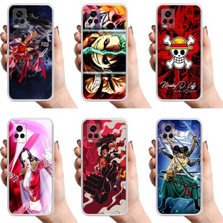 Case VIVO V20/V20 Se/V20 Pro/Y70 2020 Cartoon One Piece Luffy เคส Case Soft TPU Silicone Matte Cover Casing เคสซิลิโค