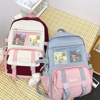 [ พรีออเดอร์ ]  MHY.OFFICIAL My Taffy backpack (แถมฟรี! พวงกุญแจน้องหมี และการ์ด2ใบ) - กระเป๋า กระเป๋าสะพายหลัง