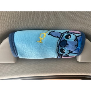 ลิขสิทธิ์แท้ สติช ที่หุ้มเบรคมือ หรือ ที่หุ้มมือจับ Lilo&amp;Stitch Disney Side Hand Brake, Handle Cover Blue