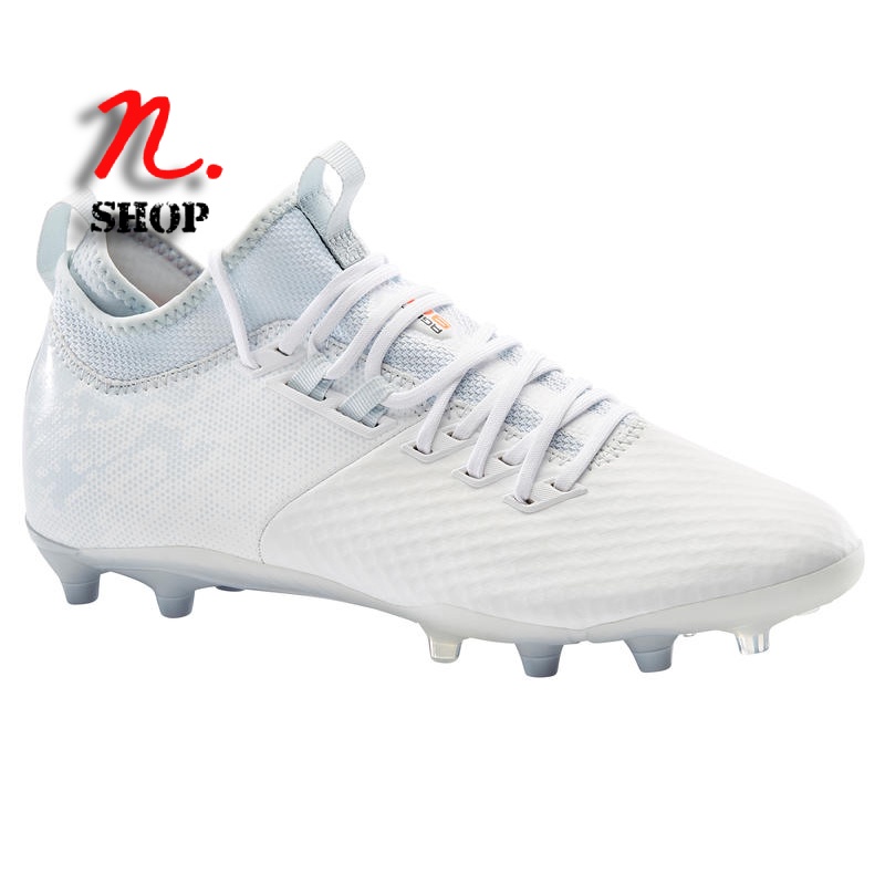 รองเท้าฟุตบอลผู้ใหญ่สำหรับเล่นบนพื้นสนามแน่น รุ่น Agility 900 Mesh MiD KIPSTA ADULT HARD GROUND FOOT