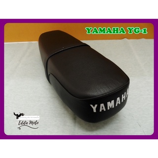 YAMAHA YG-1 DOUBLE SEAT COMPLETE "BLACK"  // เบาะรถมอเตอร์ไซค์ สีดำ หนังพีวีซี สินค้าคุณภาพดี