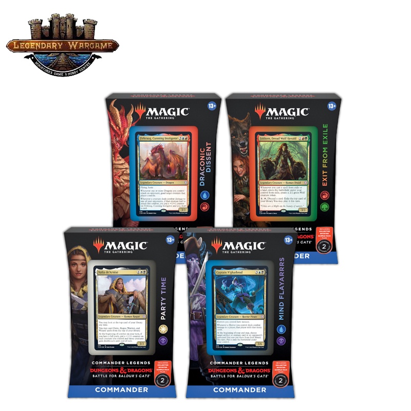 mtg sealed commander decks MTG Sealed Commander Decks