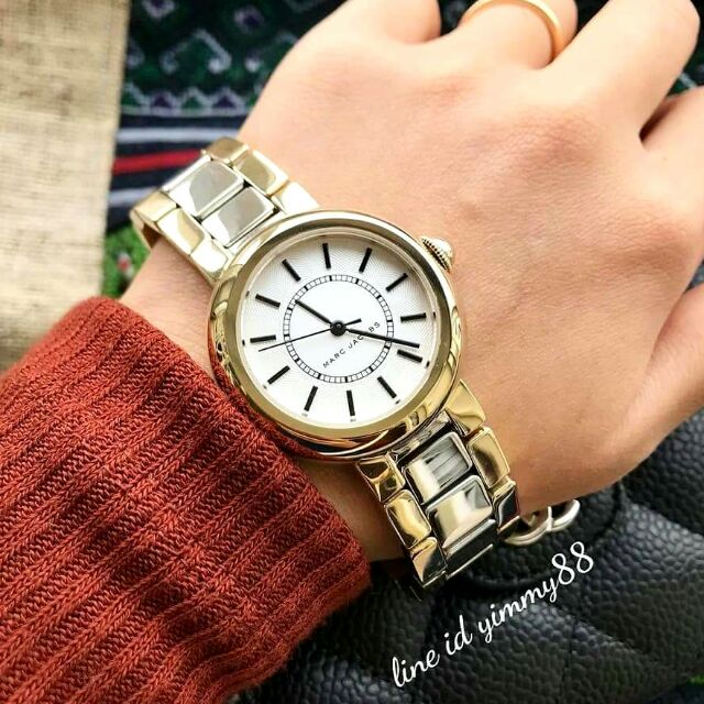 Marc Jacobs Women's Courtney Gold- Tone Watch