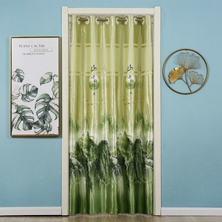 ม่านชกกลับบ้าน Four Seasons Universal Double -Print Partition Partition Curtain