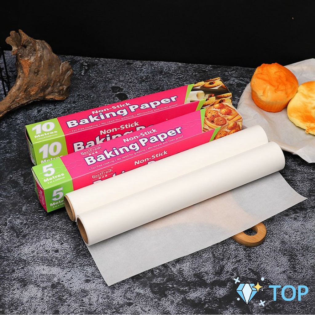 กระดาษไขรองอบ กันติด คุณภาพดี อุปกรณ์เบเกอรี่ ๒ขนมเค้ก BAKING PAPER