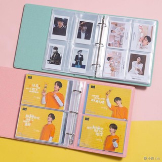 💥พร้อมส่งจ้า💥ที่ใส่การ์ดอัลบั้ม
 สมุดเก็บโปสการ์ด สมุดการ์ดใบเล็ก สมุดการ์ดใบเล็ก 3 นิ้ว 4 นิ้ว 6 นิ้ว อัลบั้มใบหลวม