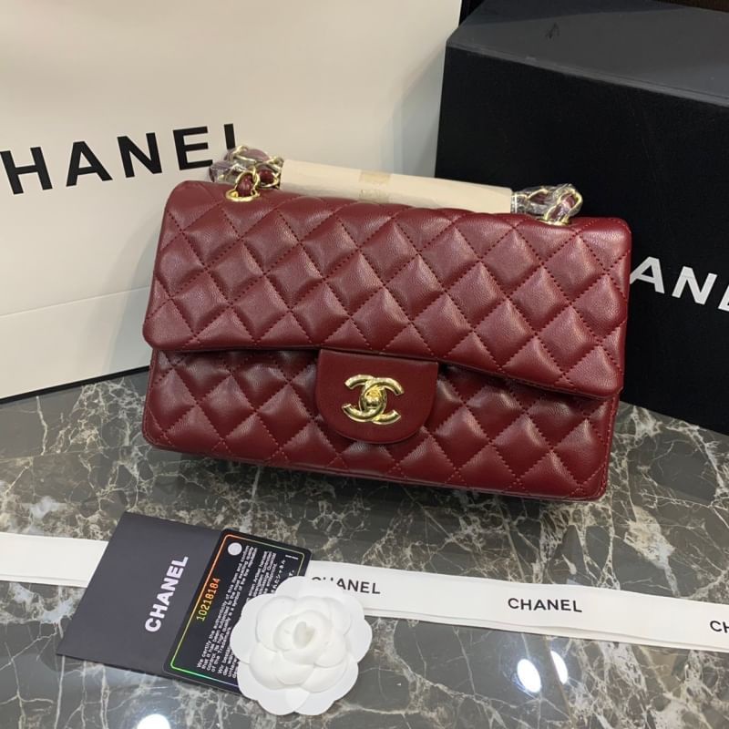 กระเป๋า​ Chanel กระเป๋า​สะพาย​ขนาด : 10"(โดยประมาณ)​