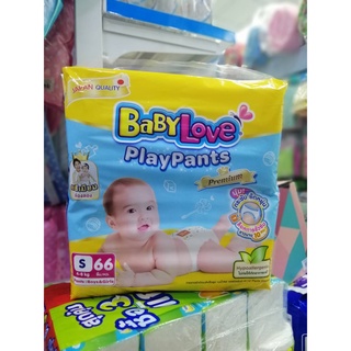 BABYLOVEPLAYPANTPremiumกางเกงผ้าอ้อมเด็กเบบี้เลิฟเพลย์แพ้นท์ขนาดจัมโบ้ไซส์S-3XL