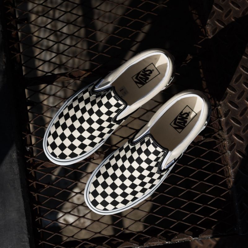 VANS Checker Board Slip On (การันตีของแท้ 100 ) พร้อมส่งทุกวัน ...