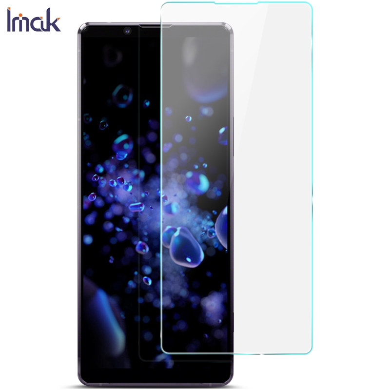 Imak Sony Xperia 1 II 9H ฟิล์มกันรอยหน้าจอกระจกนิรภัยป้องกันการระเบิดบางเฉียบ