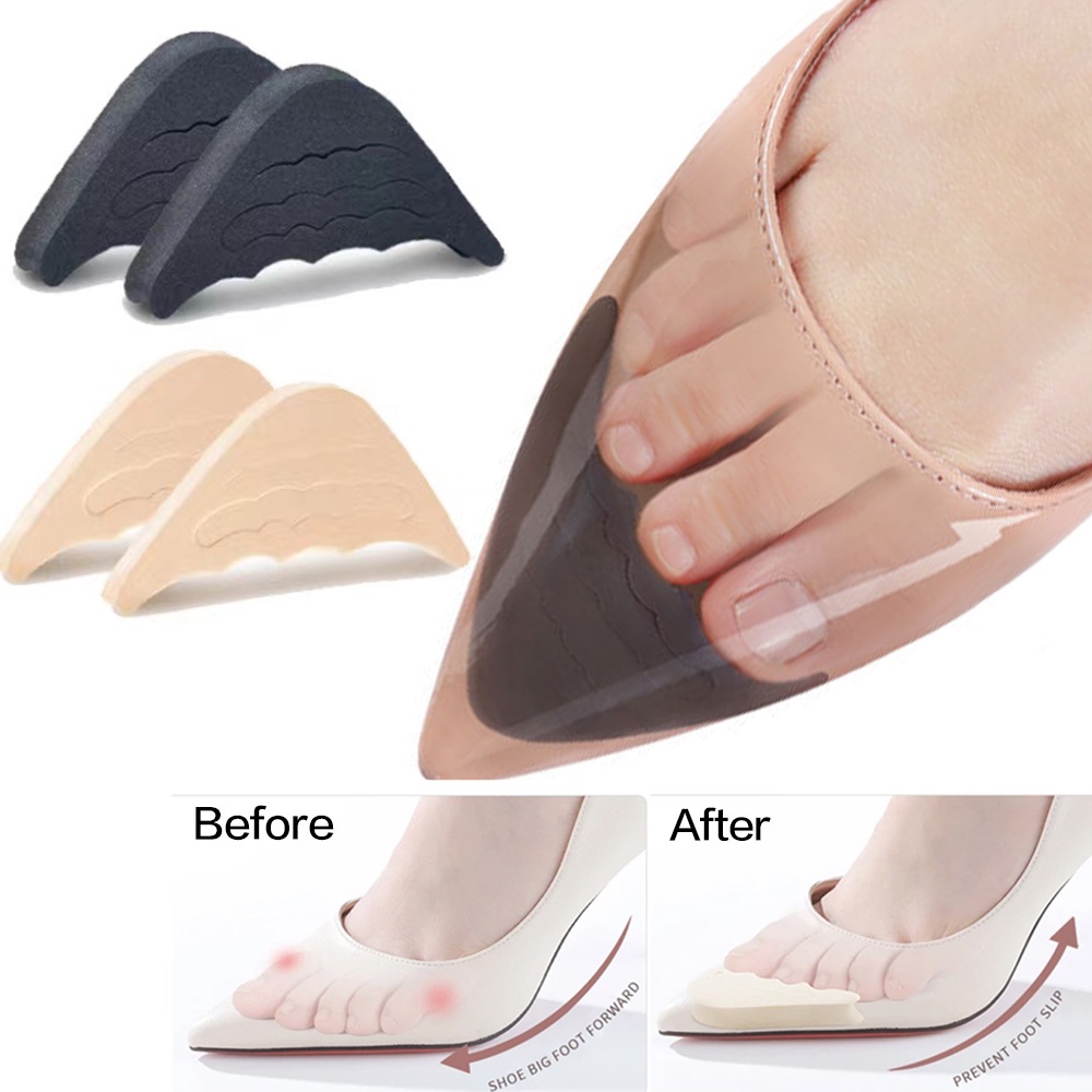 Anti-pain เบาะ Forefoot ใส่ครึ่งหลารองเท้า Pad ปลั๊กรองเท้าเบาะปรับขนาด Toe Cap แทรก Toe รองเท้าอุปกรณ์เสริม
