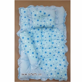 Attoon ที่นอนปิคนิคเล็กรังผึ้งต่อลาย 22x36 นิ้ว