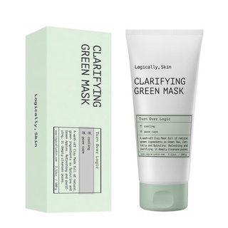 พร้อมส่ง/แท้ Logically,skin Clarifying Green Mask 100g