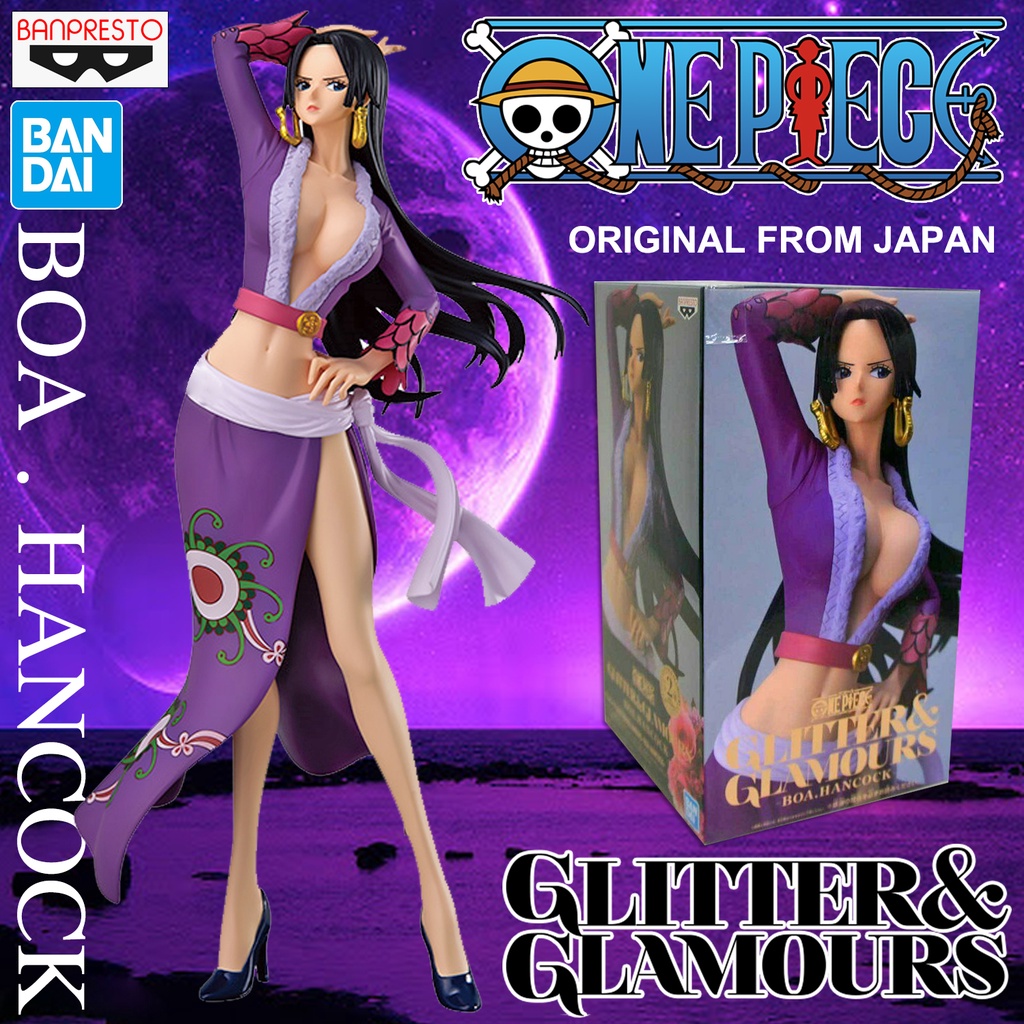 ของแท้ Genuine Bandai Banpresto One Piece วันพีช เต็มพิกัดสลัดจอมลุย Boa Hancock โบอา แฮนค็อก จักรพร