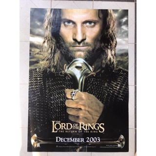 โปสเตอรหนังมหาสงครามชิงพิภพ 3 | The Lord of the rings 3