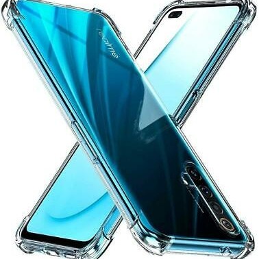 กรณีเหมาะสําหรับ REALME X50 5G / X3 SUPER ZOOM ANTIACK SOFTCASE SHOCKPROOF ANTISHOCK AIRBAG BUMPER ฝ