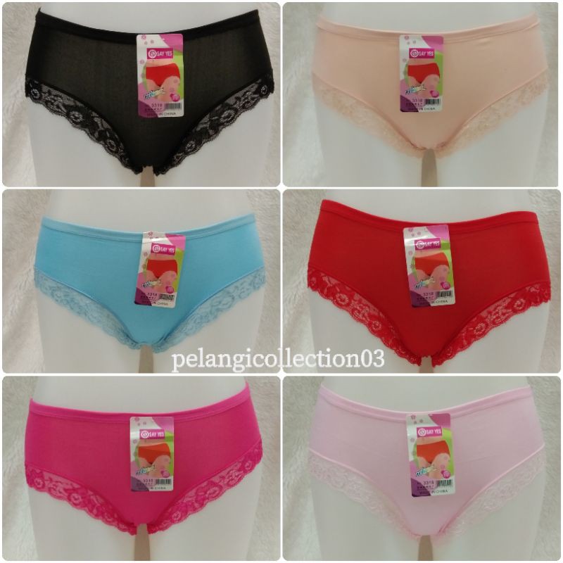 SAY YES 3318 LACE UNDERWEAR (BIG SIZE POSTED OTHER)