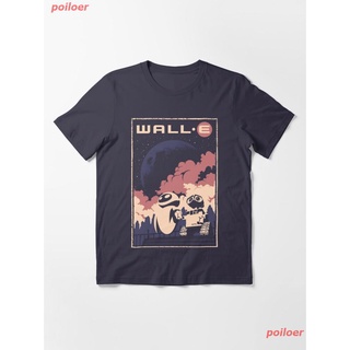 New WALL-E Essential T-Shirt เสื้อยืด ดพิมพ์ลาย ดผ้าเด้ง คอกลม cotton แฟชั่น sale Unisex