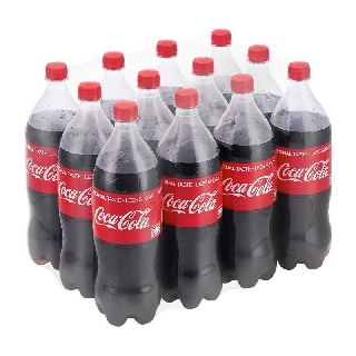 COKE โค้ก รสออริจินัล สูตรน้ำตาลน้อยกว่า ขนาด 1.25ลิตร ยกแพ็ค 12ขวด น้ำอัดลม COCA COLA ORIGINAL LOW SUGAR 1.25L