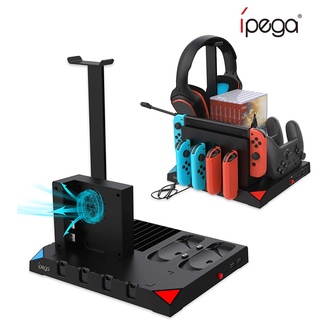 ( Ready Stock ) Ipega 9 In 1 แท่นชาร์จ Usb สําหรับ Nintendo Switch Joy Game - Pad Pg - Sw036