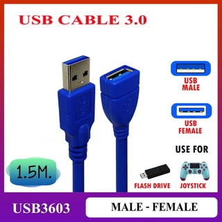 USB AM/AF 3.0V ยาว1.5m.