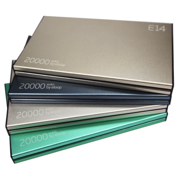 E14 Power Bank แบตสำรอง ความจุ 20000mAh พร้อมสายชาร์จ พาวเวอร์แบงค์ แบตเตอรี่สํารอง