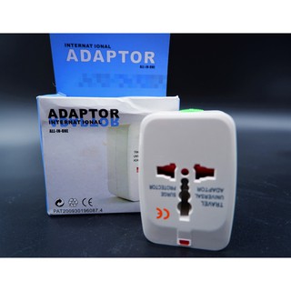 ปลั๊กทั่วโลก ปลั๊กแปลงทั่วโลก หัวแปลงปลั๊กไฟ Universal Adapter Plug