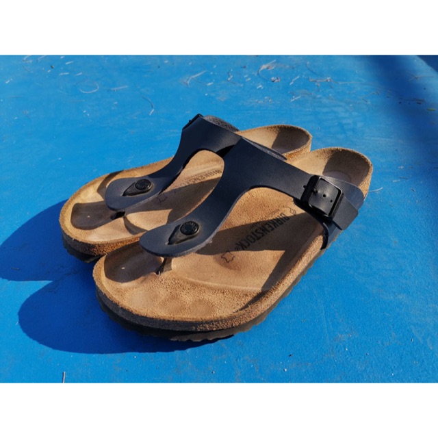 Birkenstock Gizeh blue size 43