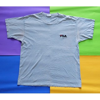 Fila Made in USA อก 23 นิ้ว ยาว 28 นิ้ว สีเทา มือสอง ของแท้