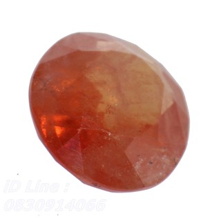 พลอยพัดพารัดชา Padparadscha หรือ Orangy Pink