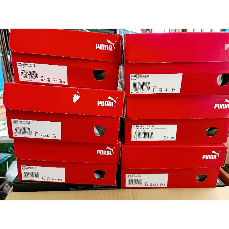 รองเท้าสตั๊ดpuma19.2