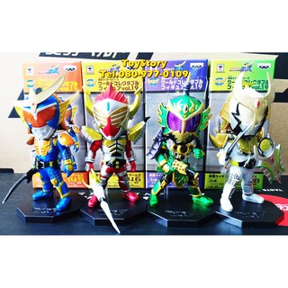 WCF Kamen Rider Gaim Set โมเดลคาเมนไรเดอร์ชุดไกมุ ตัวหัวโตน่ารักน่าสะสม ของแท้จากญี่ปุ่น